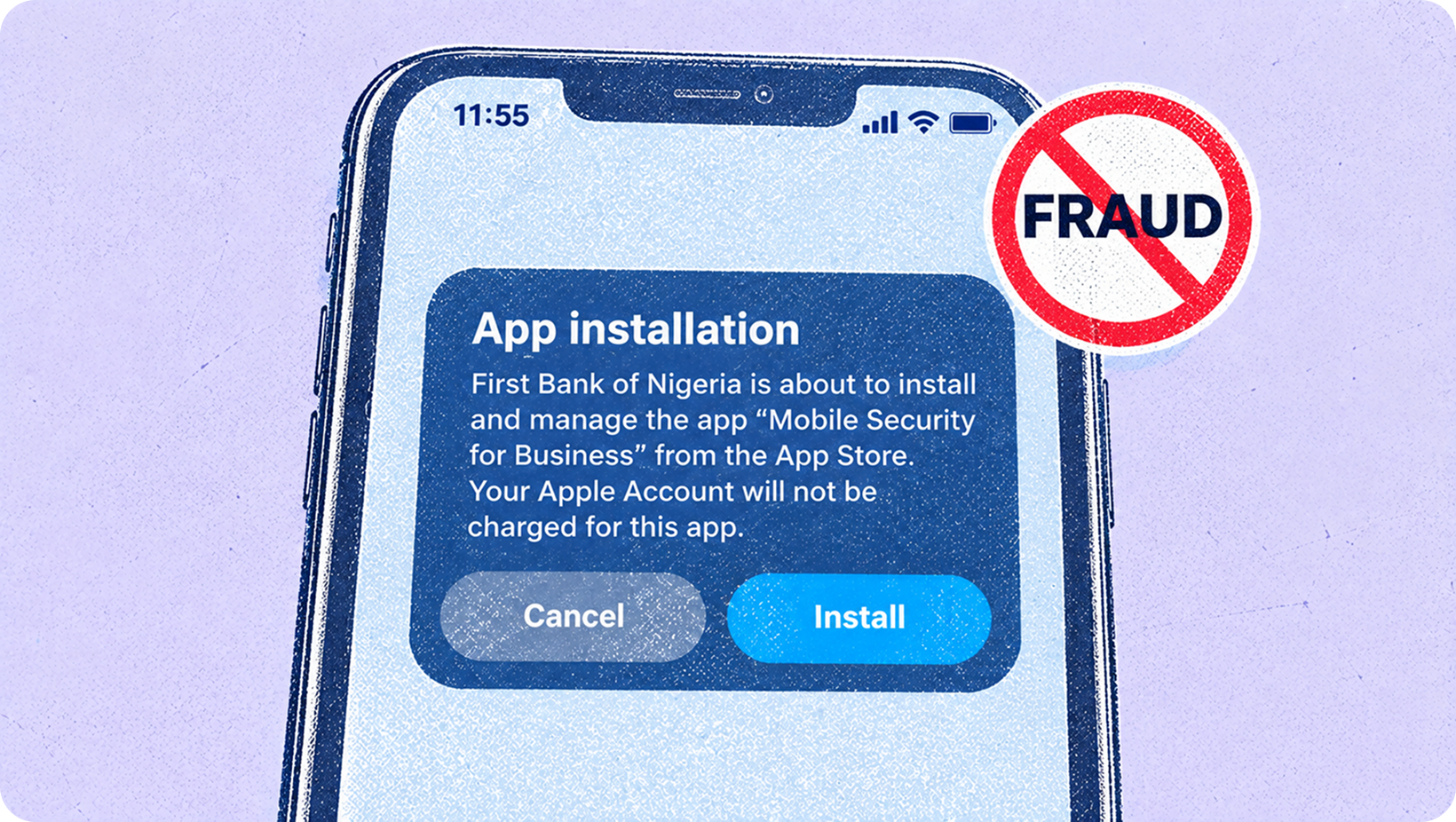 FirstBank Fake Pop-Up That Install Malicious Apps and Steal Banking Details